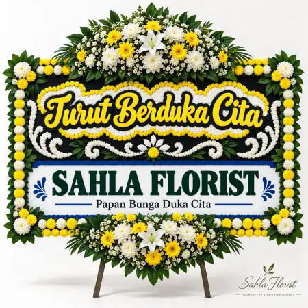 Papan Bunga Duka Ciamis